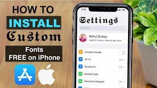 How to ℑ𝔫𝔰𝔱𝔞𝔩𝔩 ℭ𝔲𝔰𝔱𝔬𝔪 𝔉𝔬𝔫𝔱𝔰 on iPhone for Free? No Jailbreak Needed