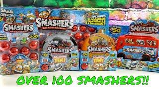 100+ Zuru Smashers Series 1 Limited Edition & SUPER RARE + Gold Smashers