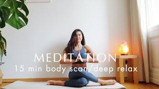 MEDITATION  15 min Yoga Nidra   body scan  deep relaxation