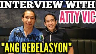 AN INTERVIEW WITH ATTY. VIC RODRIGUEZ II ANG KANYANG REBELASYON