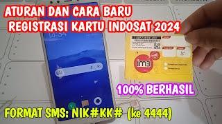 CARA REGISTRASI KARTU IM3 INDOSAT 2024  AKTIVASI KARTU INDOSAT 2024