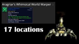 Aragriars Whimsical World Warper 🟨 Season Of Discovery WoW Classic