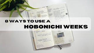 8 ways to use a Hobonichi Weeks