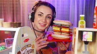 ASMR  Welcome to the Ice Cream & Sandwich Shop No Customer Voice