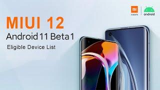 MIUI 12 Android 11 Update Officially Confirmed  Eligible Device List - Is Your Device Eligible?