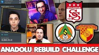 ANADOLU REBUILD CHALLENGE  ARDEN vs GRKN vs ONUR  FIFA 20 KARİYER MODU