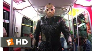 Friday the 13th Jason Takes Manhattan 1989 - Subway Chase Scene 810  Movieclips