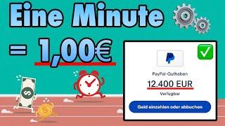 Verdiene JEDE MINUTE 100€ mit DIESER APP  Online Geld verdienen 2024