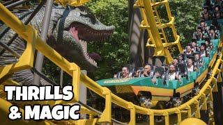 Riding the New & Improved Loch Ness Monster at Busch Gardens Williamsburg 2024