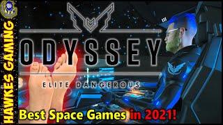  Best Space Games in 2021 - Elite Dangerous Odyssey Review Pre Alpha News - Space Exploration Games