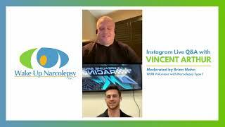 Wake Up Narcolepsy Q&A with Vincent Arthur - Sleep Awareness Week 2024