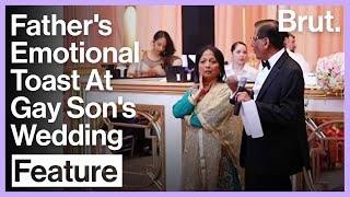 Dad Steals Show At Jain Gay Wedding 