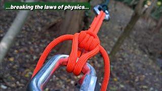 NEW invention - auto-lock PRUSIK Knot Hack Youve NEVER SEEN Before READ the DESCRIPTION