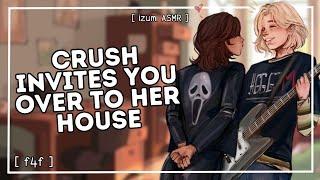 ASMR can you stay for dinner? crush invites you over to her place f4f audio drama