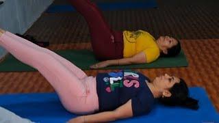 Yoga for belly fat loss Yoga for stomach fat  Supine yoga poses #Bellyfat #StomachFat