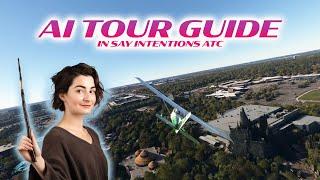 AI Tour Guide Feature Aerial Exploration of Universal Studios Orlando  Say Intentions AI ATC