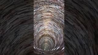 Infinite Book Tunnel Illusion Prague Library