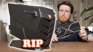 This RIDICULOUS MSI Pre-Built Did Not Survive The Video...