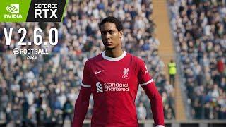 eFootball 2023 - Gameplay v 2.6.0  Liverpool  vs Real Madrid  PC