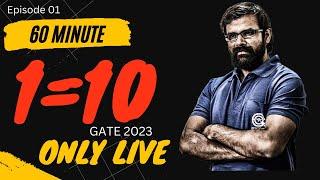 60 Minute  1=10  GATE 2023  Episode 01  Most Expensive Session for GATE EE EC IN Aspirants