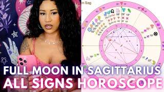 Full Moon in Sagittarius ALL SIGNS Horoscopes BELIEF AND RELIEF