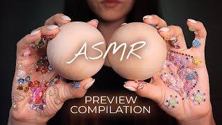 ASMR for People with Short Attention Span  Preview Compilation 3hr+ No Talking