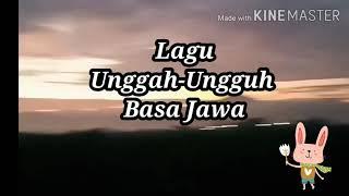 Lagu Unggah Ungguh Bahasa Jawa