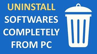 How to completely Uninstall any software from your Computer  Remove Software Completely Subtitle