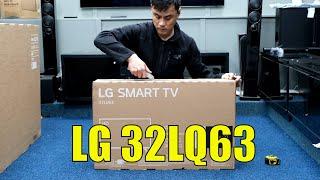 LG LQ63 32 Unboxing Setup Test and Review with 4K HDR Demo Videos 32LQ630B6LA