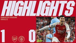 HIGHLIGHTS  Arsenal vs Manchester City 1-0  Martinelli returns to win it