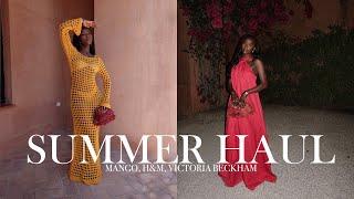 SUMMER FASHION HAUL  MANGO H&M VICTORIA BECKHAM