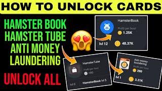 Hamstertube Unlock Kaise kare  Hamsterbook Lvl 5 Unlock Anti Money Laundering Unlock Hamster kombat