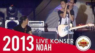 KONSER  NOAH  Uki Gantikan Ariel Nyanyikan  Lagu Mungkin Nanti @Live Banjarnegara 10 November 2013