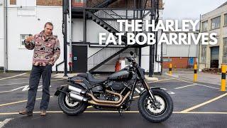 The Harley Davidson Fat Bob Arrives