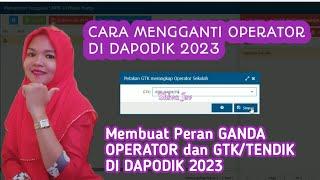 Cara Mengganti Operator Sekolah Di DAPODIK 2023