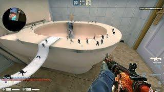 CSGO · Zombie Escape Mod ze_Bathroom_v2_5 · SG Server