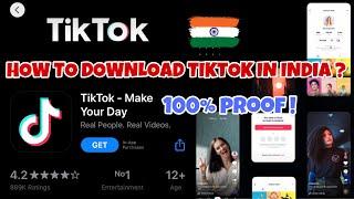 How to download Tiktok in India 2023  How to install Tiktok in India after the ban 2023