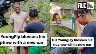 DC Young Fly Blesses His Nephew With A New Car For His Graduation