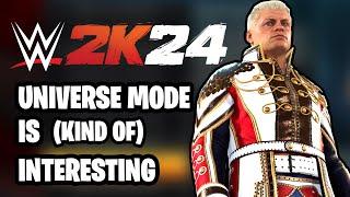 WWE 2K24 Universe Mode Has Got Me Interested But...
