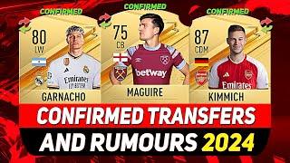 NEW CONFIRMED TRANSFERS & RUMOURS  ft. MAGUIRE KIMMICH GARNACHO...etc