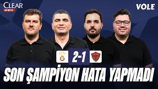 Galatasaray - Hatayspor Maç Sonu  Sinan Yılmaz Ilgaz Çınar Kerem Övet Berk Göl  3. DEVRE