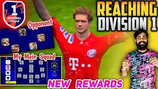 Reaching Division 1 In A 6 Goal Thriller Best Formation? Gameplay With My Main Squad  New Reward