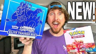 *EARLY UNBOXING* of the NEWEST POKEMON CARDS  Battle Styles Elite Trainer Box and Boosters