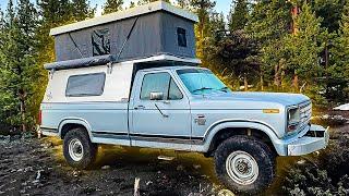 *Original Owner* 1985 Ford f-250 CAMPER PICK UP A Timeless Classic