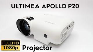 ULTIMEA Apollo 20 1080p Projector Review - High quality Low cost