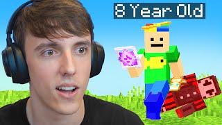 Minecrafts Best 8 Year Old Trained Me