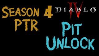 How to Unlock the Artificers Pit - Season 4 PTR - Diablo 4