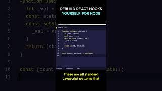 Rebuild React Hooks yourself for Node