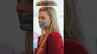 Margot Robbie Tape Gagged