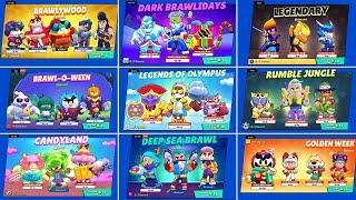 ALL SKIN SETS IN BRAWL STARS  2021-23 